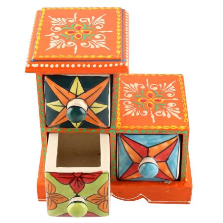 Spice Box Masala Rack Container Gift Items 